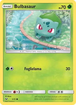Bulbasaur (Leggende Iridescenti #1/73)