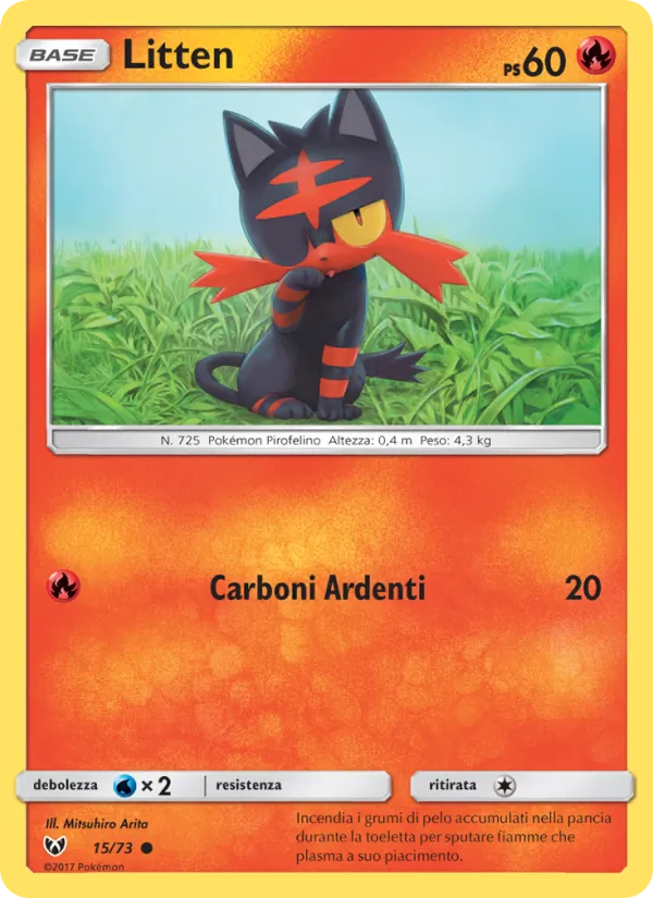 Litten (Leggende Iridescenti #15/73)