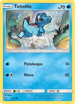 Totodile (Leggende Iridescenti #18/73)