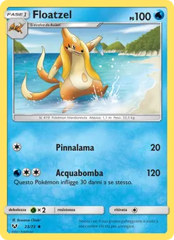 Floatzel (Leggende Iridescenti #23/73)