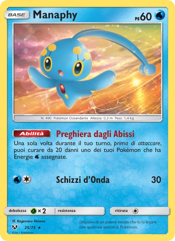 Manaphy (Leggende Iridescenti #25/73)