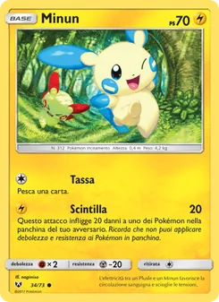 Minun (Leggende Iridescenti #34/73)