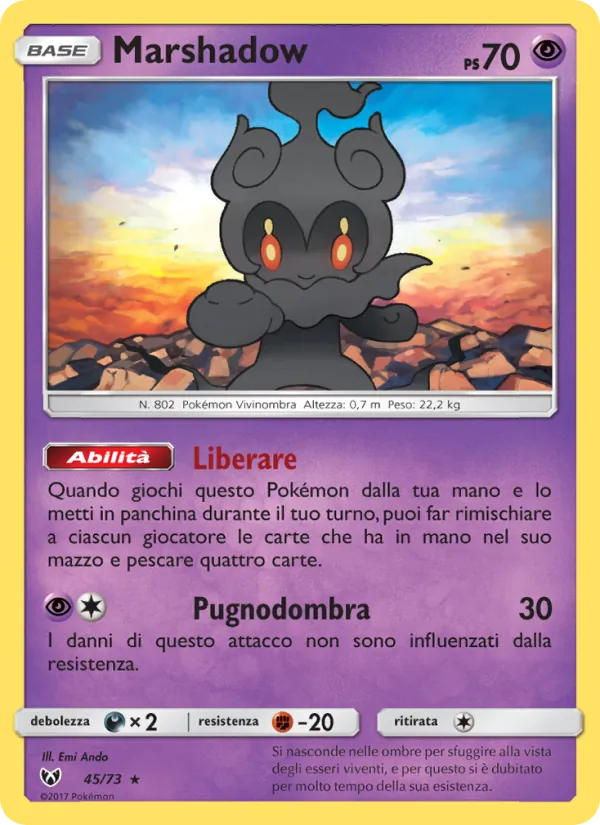 Marshadow (Leggende Iridescenti #45/73)