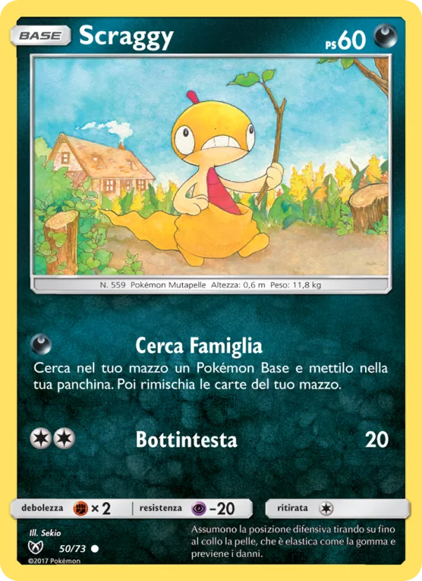 Scraggy (Leggende Iridescenti #50/73)