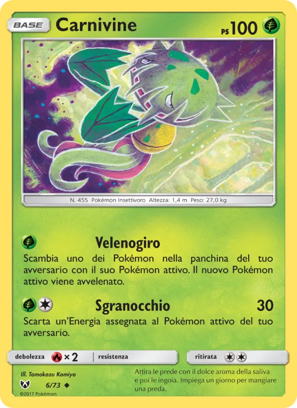 Carnivine (Leggende Iridescenti #6/73)