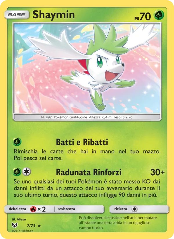 Shaymin (Leggende Iridescenti #7/73)