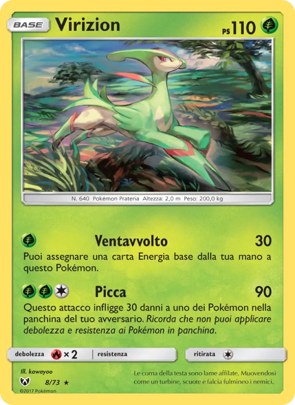 Virizion (Leggende Iridescenti #8/73)