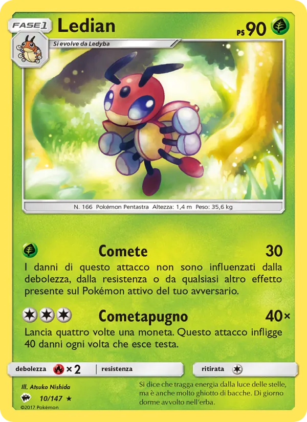 Ledian (Ombre Infuocate #10/147)