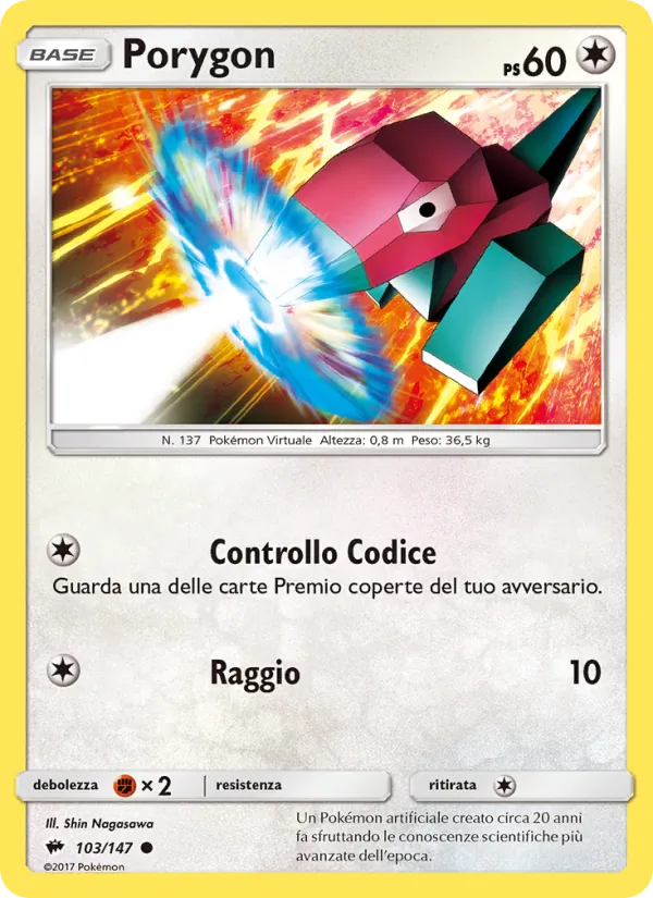 Porygon (Ombre Infuocate #103/147)