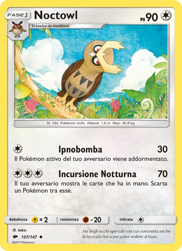 Noctowl (Ombre Infuocate #107/147)