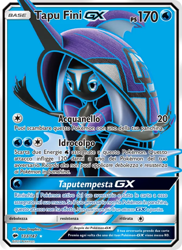 Tapu Fini GX (Ombre Infuocate #133/147)