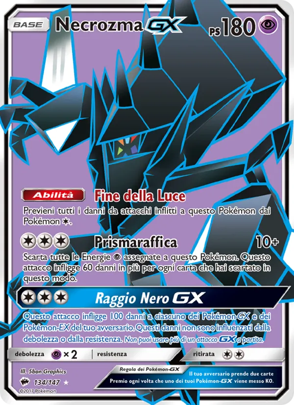 Necrozma GX (Ombre Infuocate #134/147)