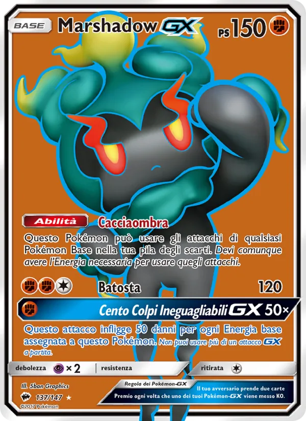 Marshadow GX (Ombre Infuocate #137/147)
