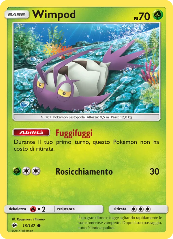 Wimpod (Ombre Infuocate #16/147)