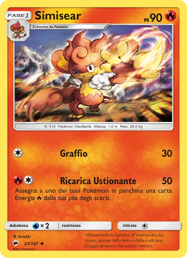 Simisear (Ombre Infuocate #23/147)
