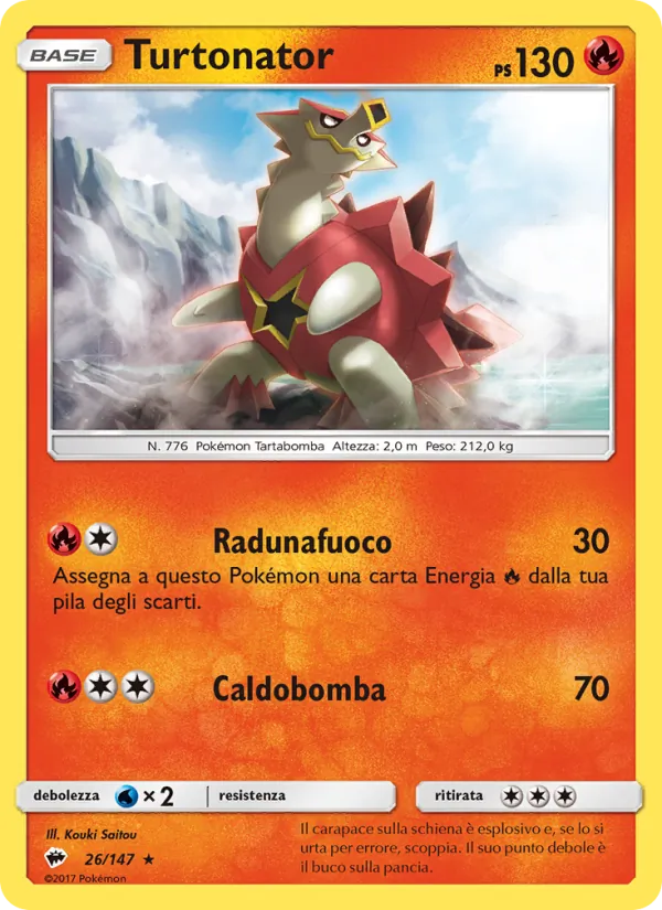 Turtonator (Ombre Infuocate #26/147)