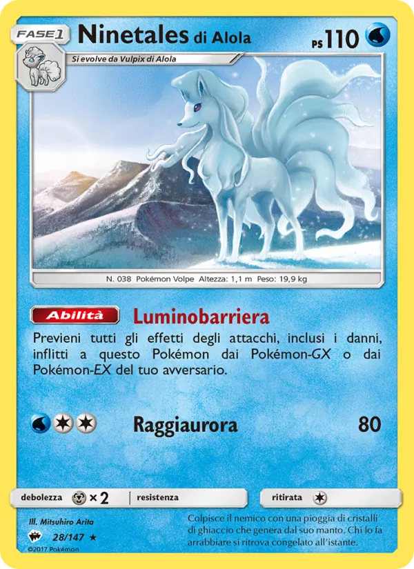 Ninetales di Alola (Ombre Infuocate #28/147)