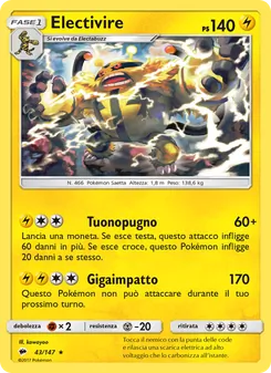 Electivire (Ombre Infuocate #43/147)