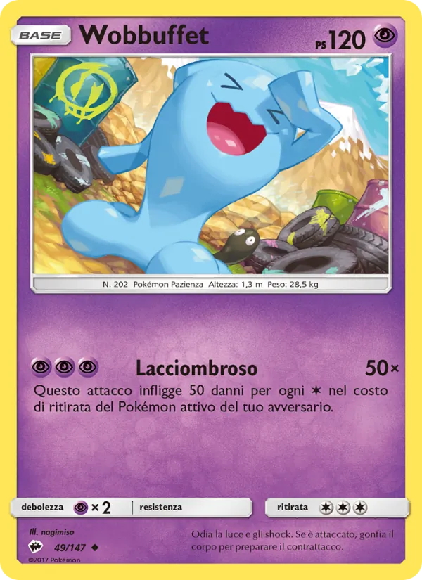 Wobbuffet (Burning Shadows #49/147)