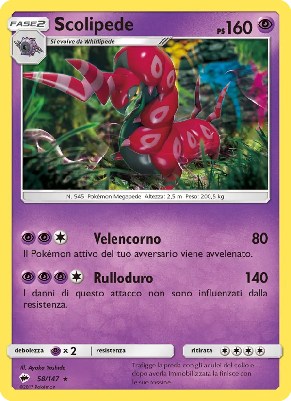 Scolipede (Ombre Infuocate #58/147)