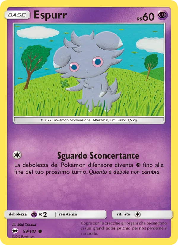 Espurr (Burning Shadows #59/147)