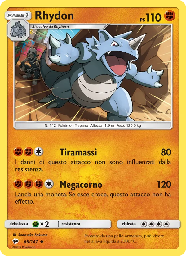 Rhydon (Burning Shadows #66/147)