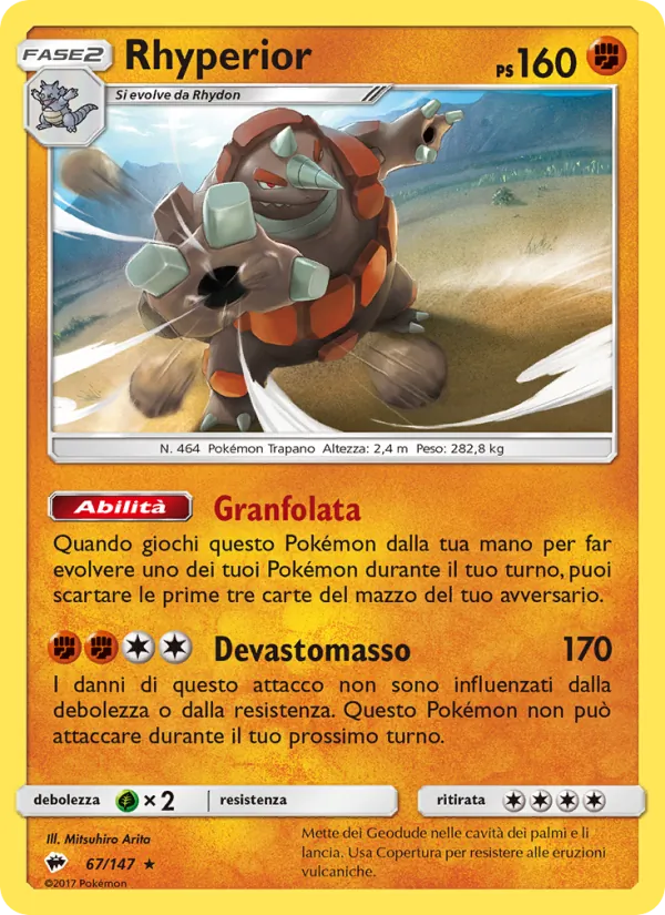 Rhyperior (Burning Shadows #67/147)
