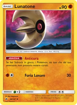 Lunatone (Ombre Infuocate #68/147)