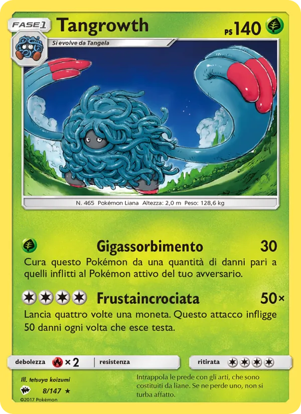 Tangrowth (Ombre Infuocate #8/147)