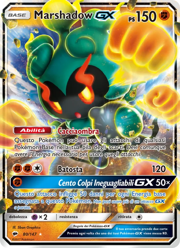 Marshadow GX (Ombre Infuocate #80/147)