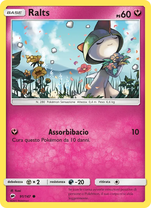 Ralts (Ombre Infuocate #91/147)