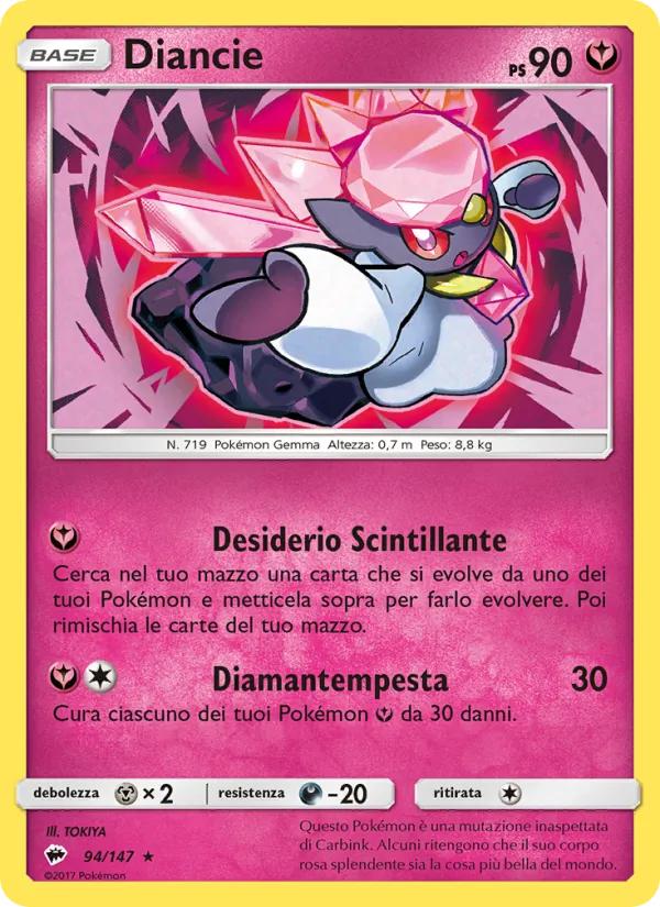 Diancie (Ombre Infuocate #94/147)