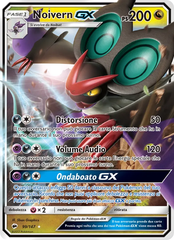 Noivern GX (Ombre Infuocate #99/147)
