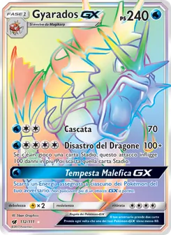 Gyarados GX (Invasione Scarlatta #112/111)