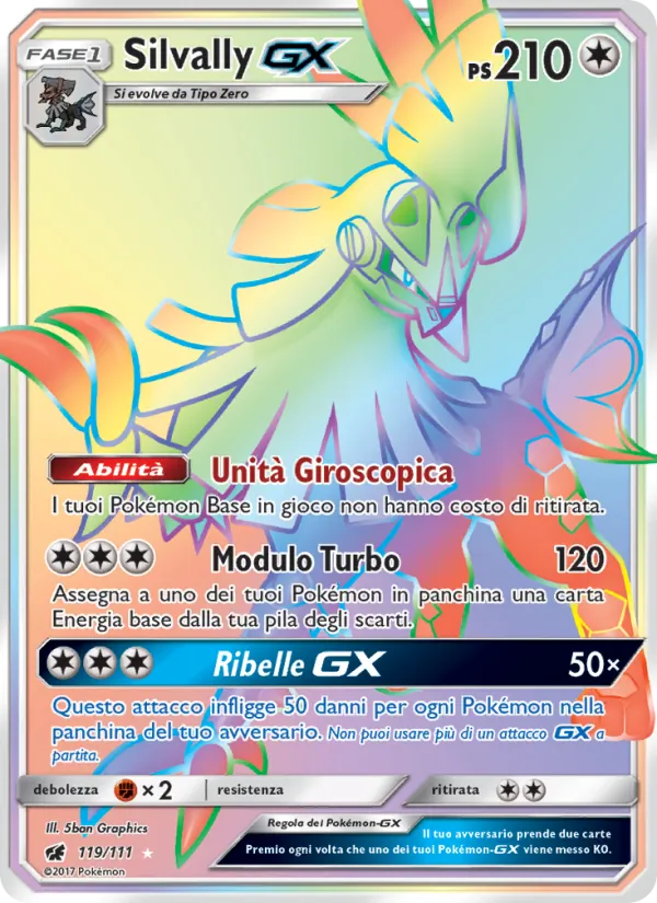 Silvally GX (Invasione Scarlatta #119/111)
