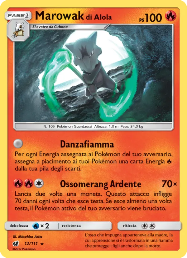 Marowak di Alola (Invasione Scarlatta #12/111)