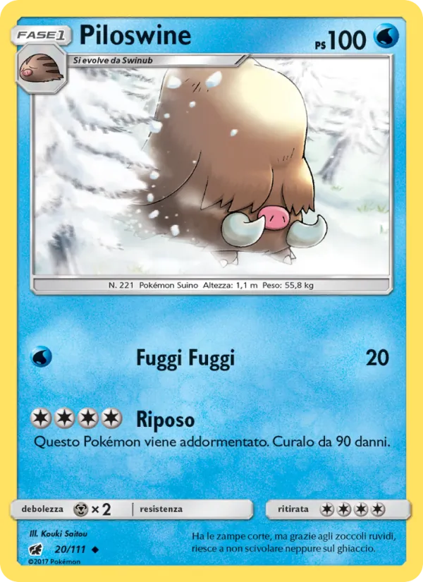 Piloswine (Invasione Scarlatta #20/111)