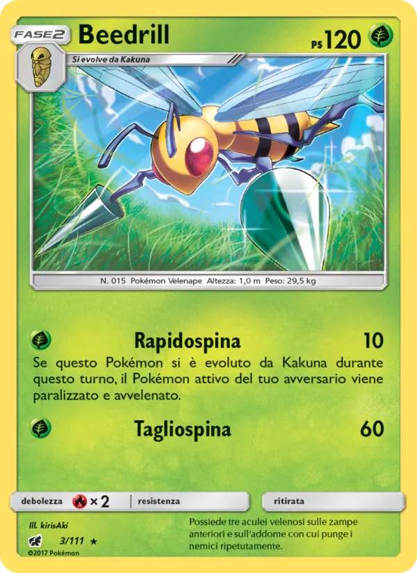 Beedrill (Invasione Scarlatta #3/111)