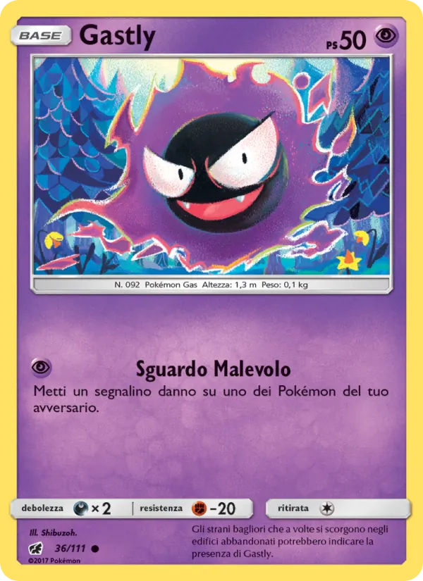 Gastly (Invasione Scarlatta #36/111)