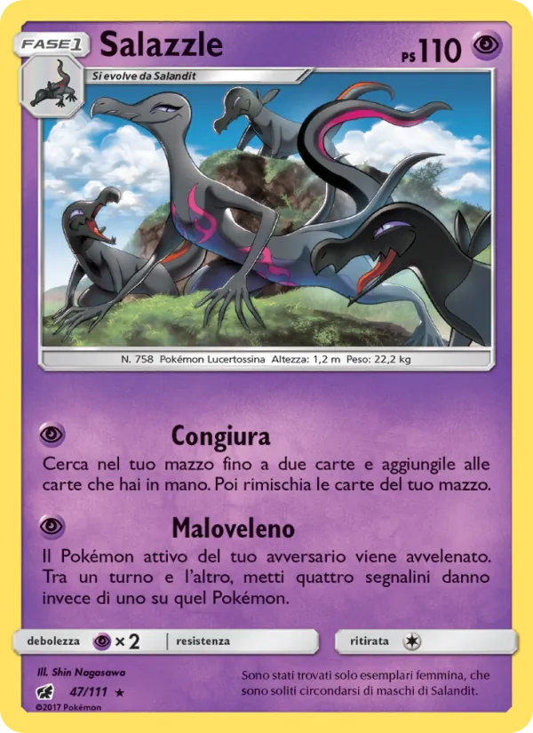 Salazzle (Invasione Scarlatta #47/111)