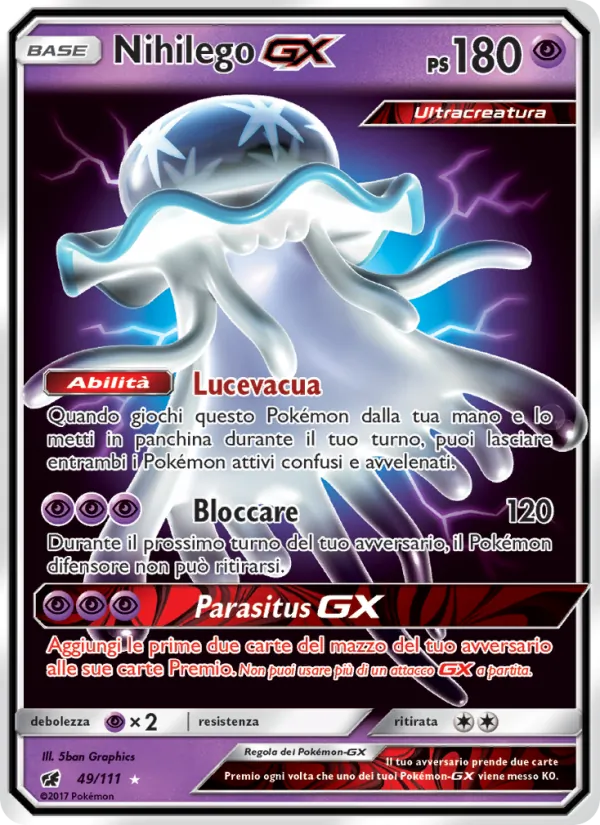 Nihilego GX (Invasione Scarlatta #49/111)