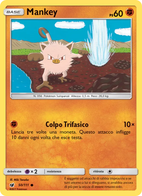 Mankey (Crimson Invasion #50/111)