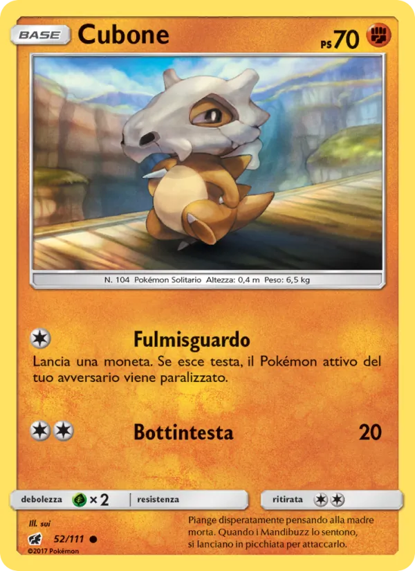 Cubone (Invasione Scarlatta #52/111)