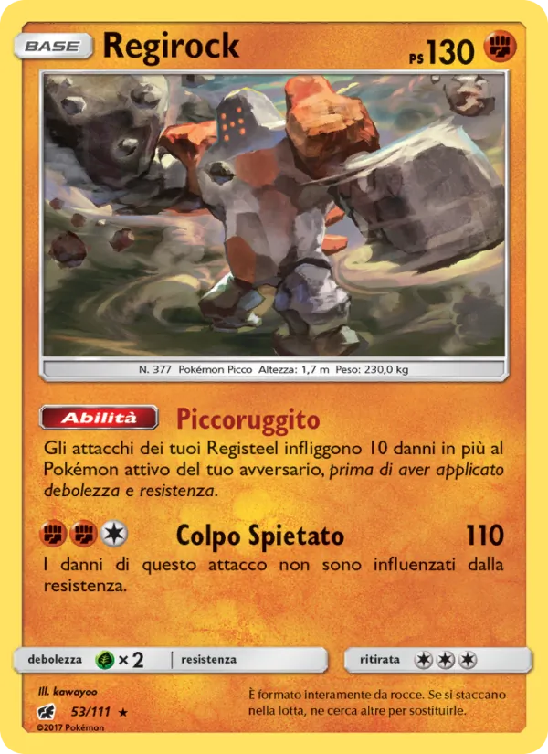 Regirock (Crimson Invasion #53/111)
