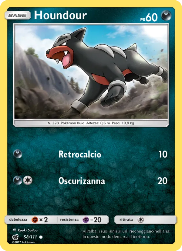 Houndour (Crimson Invasion #58/111)