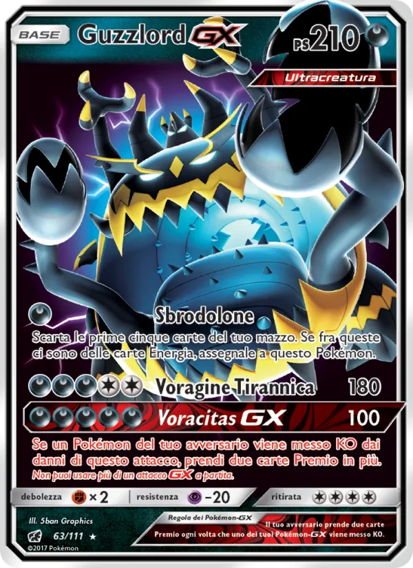 Guzzlord GX (Invasione Scarlatta #63/111)