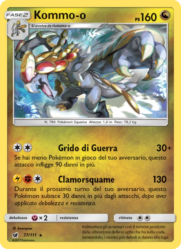 Kommo-o (Crimson Invasion #77/111)