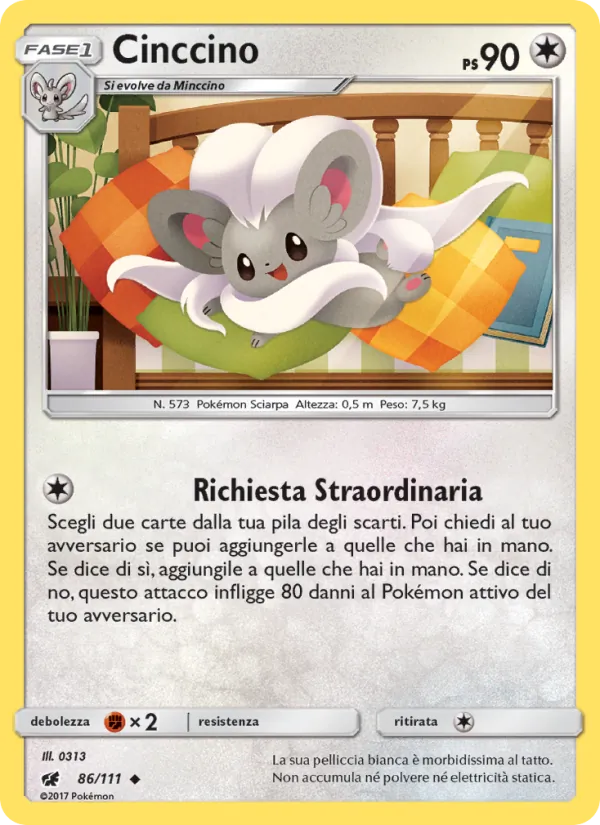 Cinccino (Crimson Invasion #86/111)