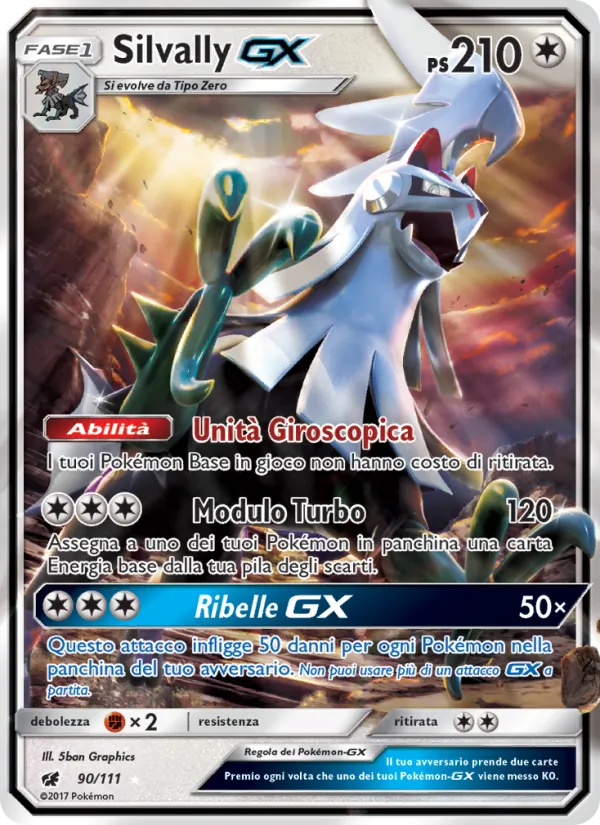 Silvally GX (Invasione Scarlatta #90/111)