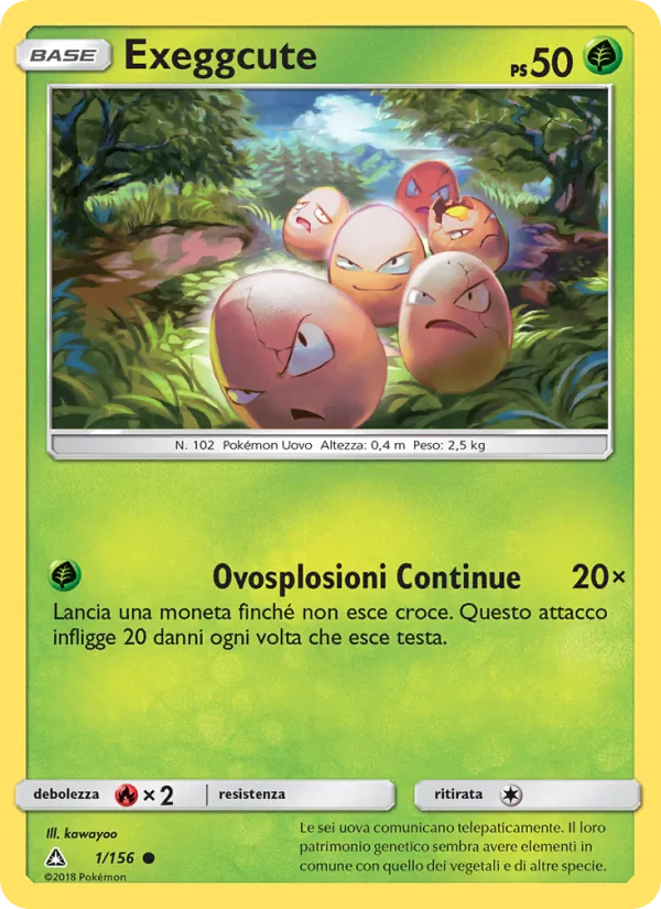 Exeggcute (Ultraprisma #1/156)